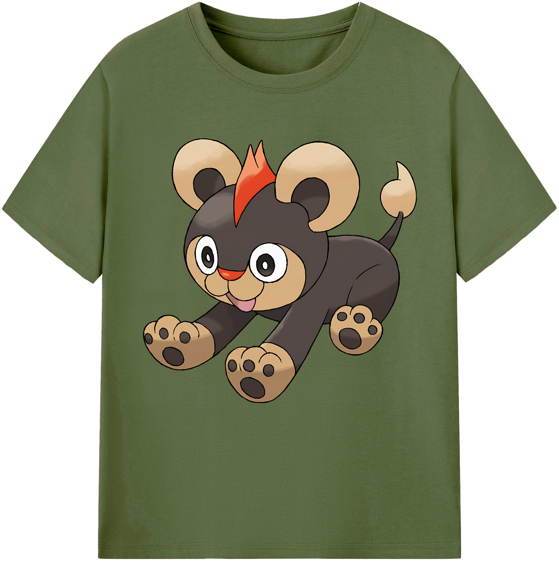 （画像用） ポケットモンスター Pokémon 綿100％半袖Tシャツ（フロントプリント）